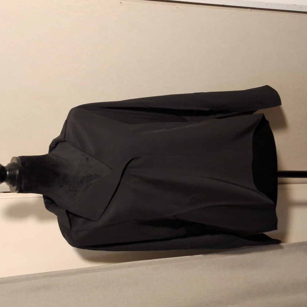 Black silk shirt from BR